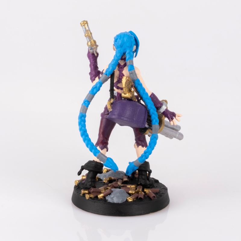 Jinx Karakteri 3d Figür - League Of Legends